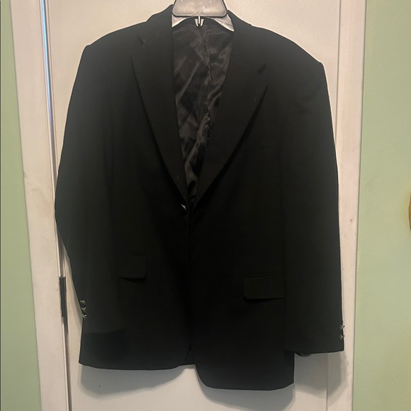 Elegant Black Men's Blazer - Picture 1 of 9